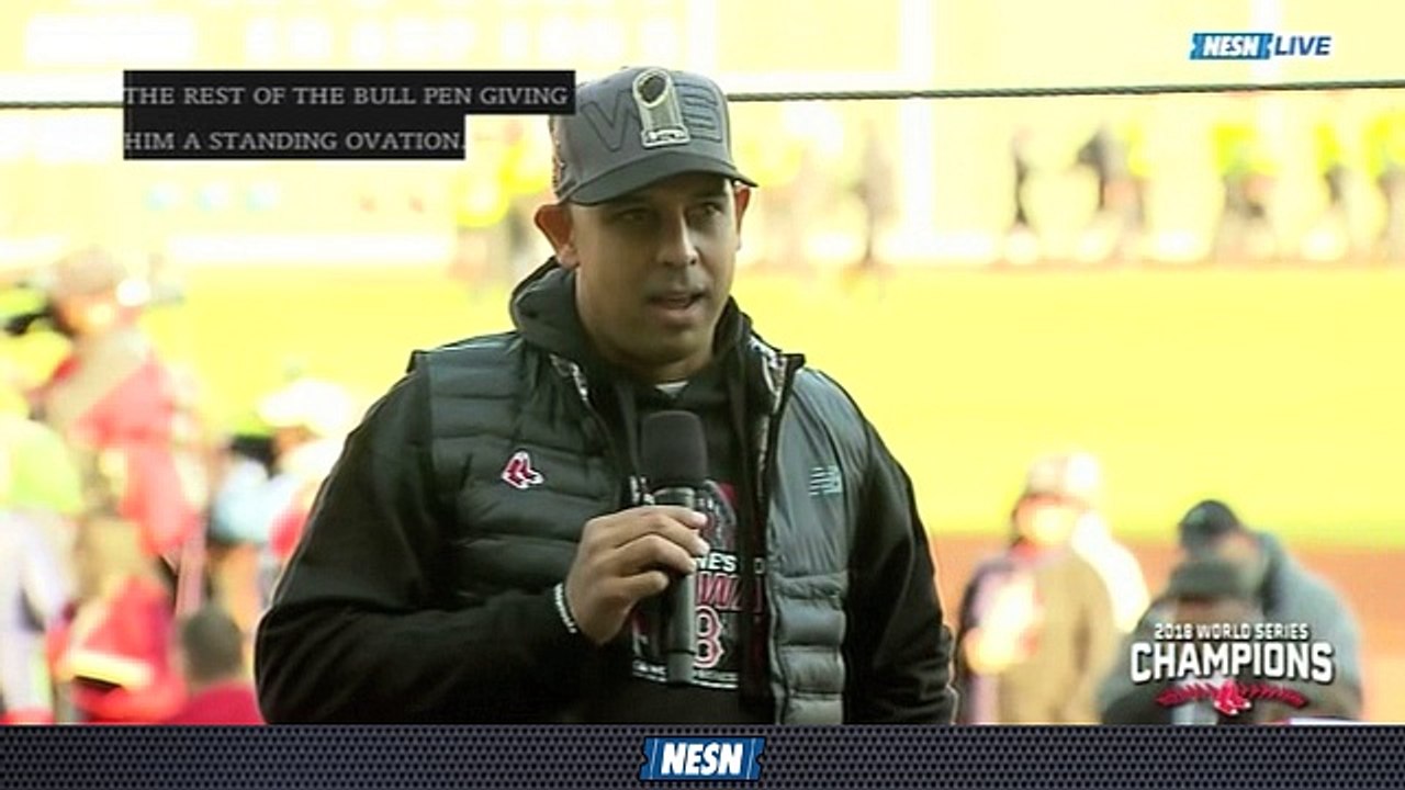 Alex Cora, Red Sox Relished In Manny Machado Making Final Out