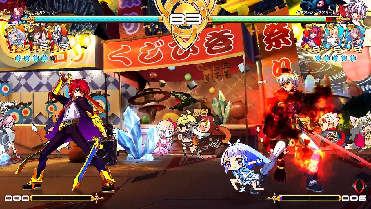 Million Arthur Arcana Blood - Présentation des personnages de soutien