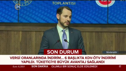 Vergi oranlarında indirim