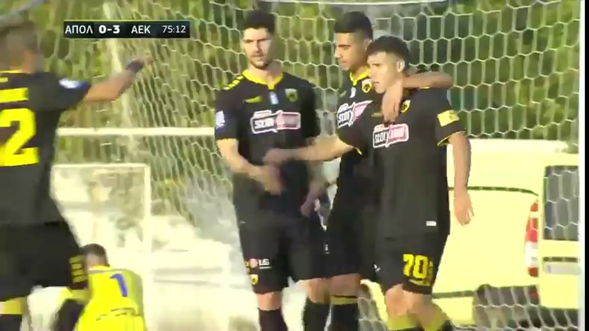 Apollon Larissa 0-4 AEK Athens - All Goals and Highlights - 31.10.2018 [HD]  - video Dailymotion