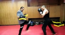 MMA Punching And Kicking Practice Part-2
