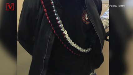 College Student Detained for Wearing Real Ammunition on Halloween Costume