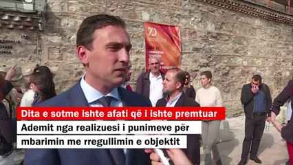 Teatri Shqiptar, Ademi   Punimet përfundojnë në dhjetor