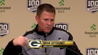 LIVE : Packers GM Brian Gutekunst