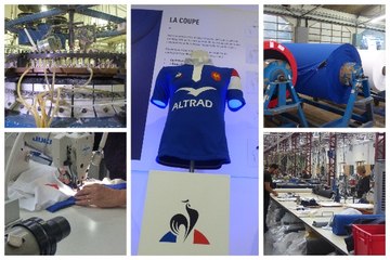 Voilà comment est produit le maillot du XV de France de rugby