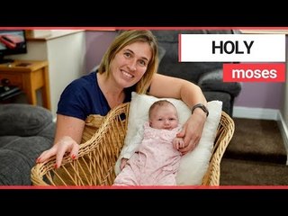 Download Video: A Moses basket has been in a family for four generations | SWNS TV