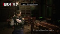 Resident Evil 2 - Les costumes classiques