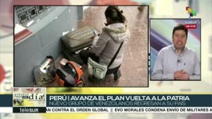Parte desde Perú noveno vuelo venezolano del plan "Vuelta a la Patria"