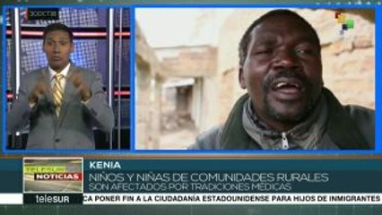 Kenia: tradiciones afectan calidad de vida de niños en zonas rurales