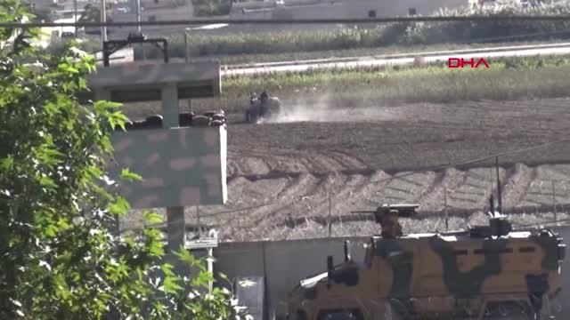 Şanlıurfa Suriye'ye Sınır Akçakale'de Güvenlik Önlemleri Üst Düzeyde