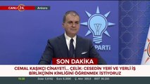 AK Parti Sözcüsü Çelik açıklama yapıyor