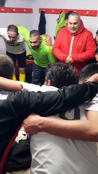 La joie de nos séniors après leurs victoires face a Paulhan-Pézenas en coupe de l'Hérault