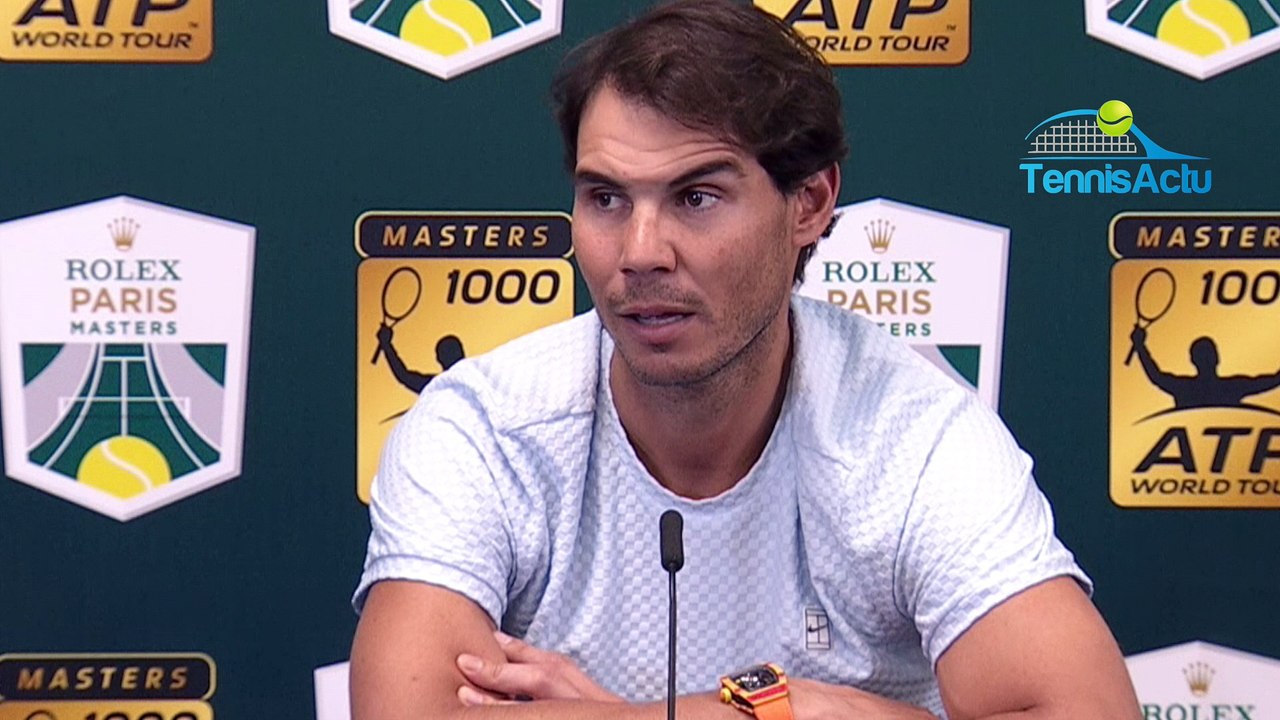 Rolex Masters Paris 2018 - Rafael Nadal forfait à Bercy, Djokovic nouveau n°1 mondial : "