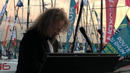 Route du Rhum. Du piano sur un bateau, c’est magique!