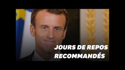 Comme Emmanuel Macron à la Toussaint, suffit-il de s'arrêter quelques jours pour se reposer?