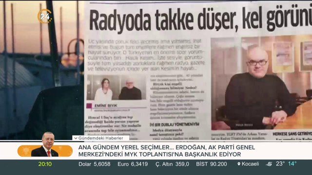 Zeynep Türkoğlu ile 24 Portre - Haluk Kesim (31.10.2018 )