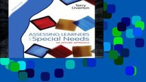 F.R.E.E [D.O.W.N.L.O.A.D] Assessing Learners with Special Needs: An Applied Approach