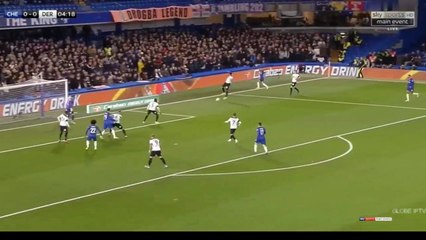 Fikayo Tomori Own Goal - Chelsea vs Derby County 1-0 31/10/2018 (Full Replay)