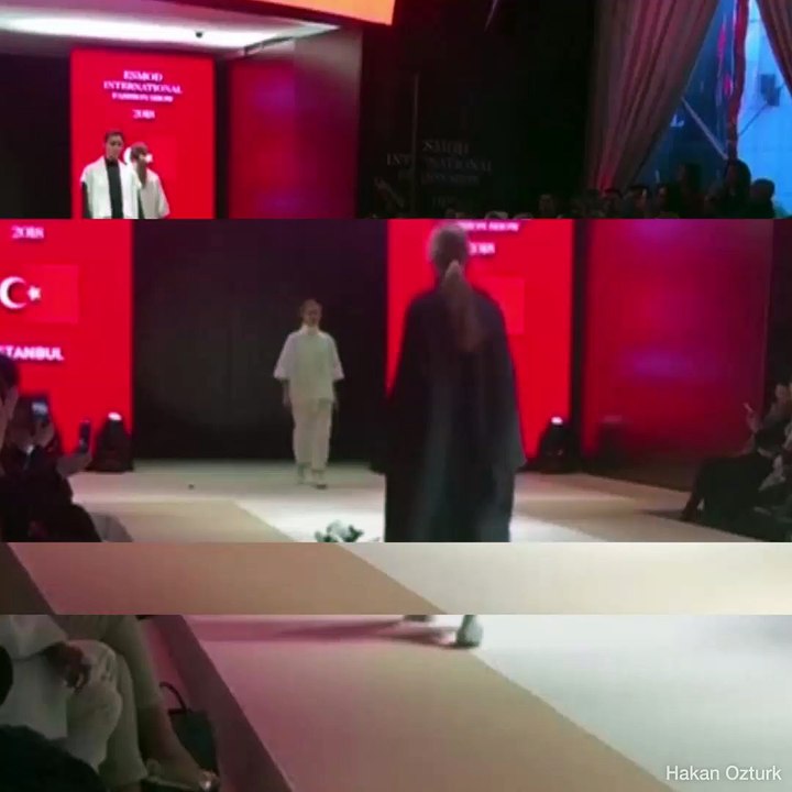 Cat Struts Its Stuff on Istanbul Runway