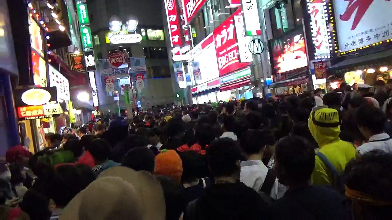 【2018/10/31】 Shibuya Halloween 2018 Scrambled Intersection 1