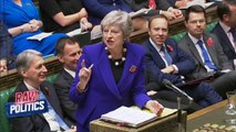 PMQs get fiery as May defends economic record | Raw Politics