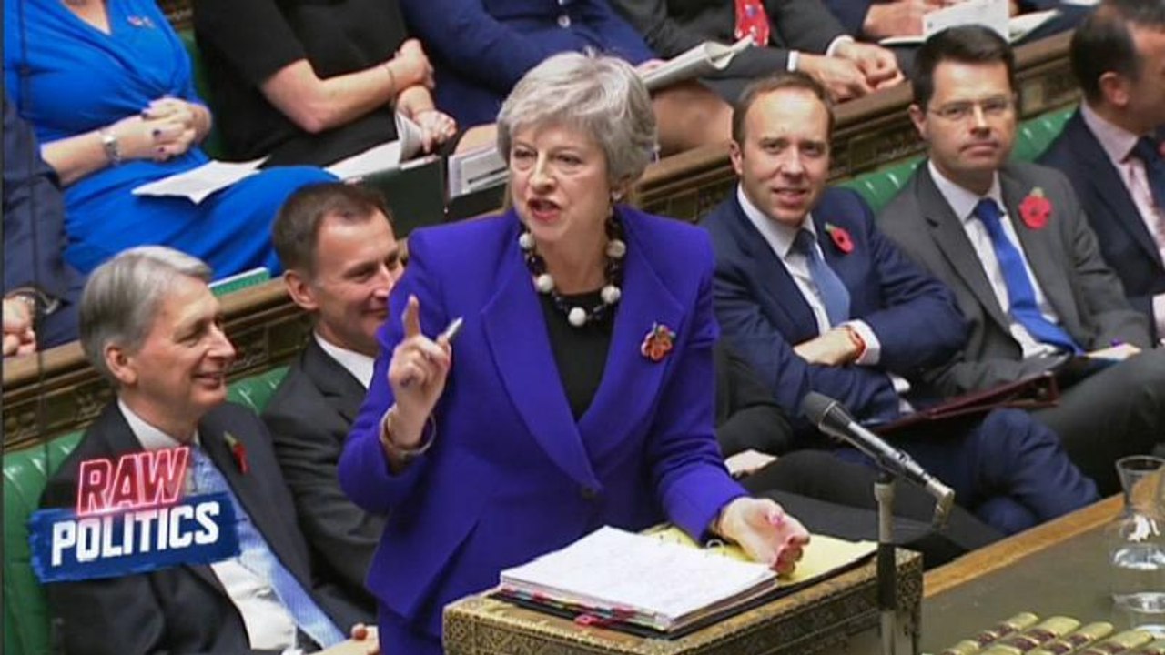 PMQs get fiery as May defends economic record | Raw Politics