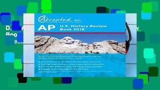 D.O.W.N.L.O.A.D [P.D.F] AP US History Review Book 2019: Study Guide and Practice Test Questions