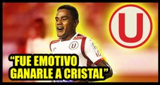 Jersson Vásquez: “Fue emotivo ganarle a Cristal”