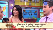 ¿Domenic Holguín y Leonel Allegues algo más que amigos?