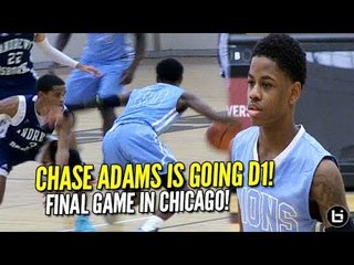 Chase Adams Commits to Towson! Prep School Highlights! 25 Points! 15 Assists!