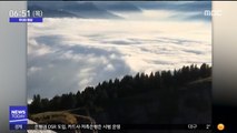 [투데이 영상] 알프스 구름 바다서 행글라이딩