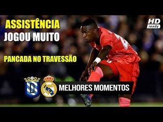 VINÍCIUS JÚNIOR TITULAR, DEU ASISTÊNCIA DE TRIVELA E JOGOU MUITO (HD) 31/10/2018