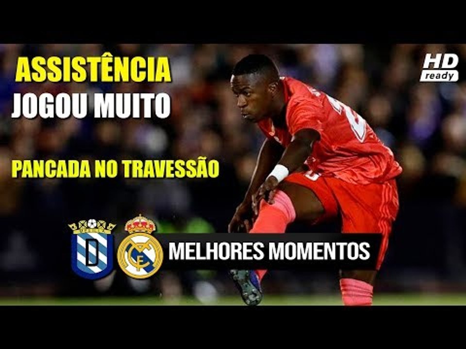 VINÍCIUS JÚNIOR TITULAR, DEU ASISTÊNCIA DE TRIVELA E JOGOU MUITO (HD) 31/10/2018