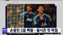 손흥민 16강전 원정경기에서 2골 폭발…올시즌 첫 득점