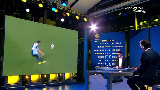 Le résumé et buts de Le Havre - Troyes /Coupe de la Ligue