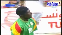 الشوط الاول مباراة تونس و السنغال 1-0 ربع نهائي كاس افريقيا 2004