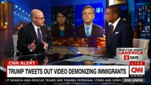 BREAKING NEWS: Donald Trump tweets out video demonizing immigrants. #DonaldTrump #Breaking