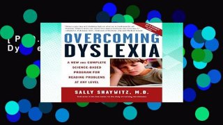 [P.D.F] Overcoming Dyslexia [P.D.F]