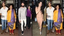 Jhanvi Kapoor, Shahid Kapoor, Mira Rajput, Neelima Azeem at Ishaan Khatter's birthday | FilmiBeat