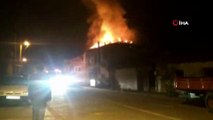 Manisa'da bir apartmanda aynı gece içinde iki defa yangın çıktı