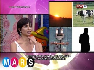 Mars: Veteran actor, palaging nagpapalibre! | Mashadow