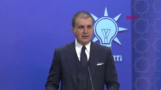 AK Parti Sözcüsü Ömer Çelik Myk Toplantısı Sonrası Açıklama Yaptı -1