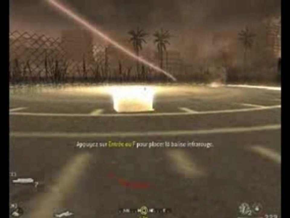 Call Of Duty 4 : Explosion avec Tirs d'hélico