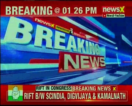 Rift during Congress election meet between Scindia,Digvijay & Kamal Nath; Rahul Gandhi intervene