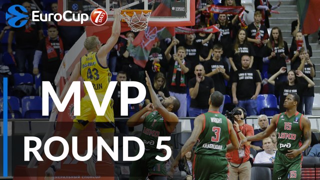 7DAYS EuroCup Regular Season Round 5 MVP: Luke Sikma, ALBA Berlin