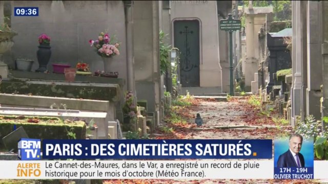 Cimetières saturés ou hors de prix... Il est presque impossible d'être inhumé à Paris