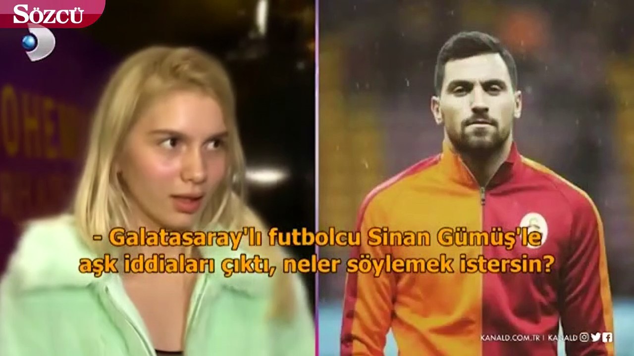 Aleyna Tilki, Sinan Gümüş'le çıkan aşk iddialarını yalanladı