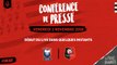 J12. Caen / Stade Rennais F.C. : Conférence de presse
