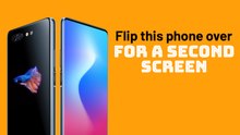 The Nubia X smartphone has a second screen on the back