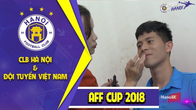 Nóng: Duy Mạnh, Đình Trọng cực hot khi trang điểm chụp mẫu trang phục thi đấu | HANOI FC